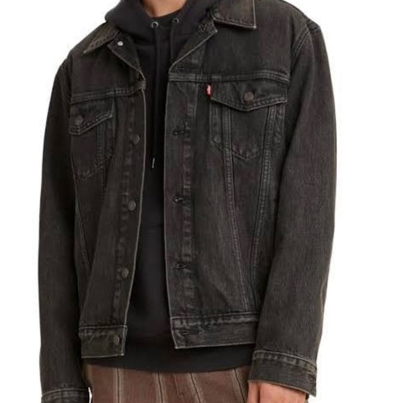 Levi's Jackets & Coats Classic Levis Black Denim Jacket Poshmark